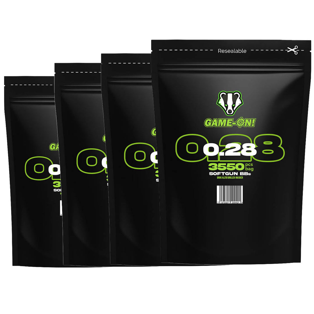 <tc>GO!</tc> Balles - 0,28 g - 4x Packs