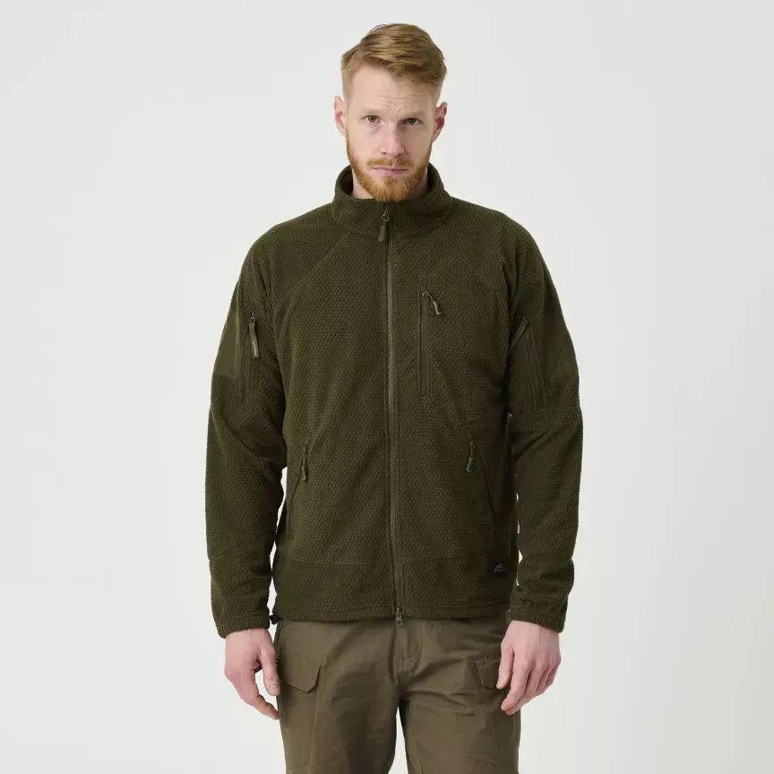 Helikon Tex - ALPHA TACTICAL Jakke - Grid Fleece - Game-On.no