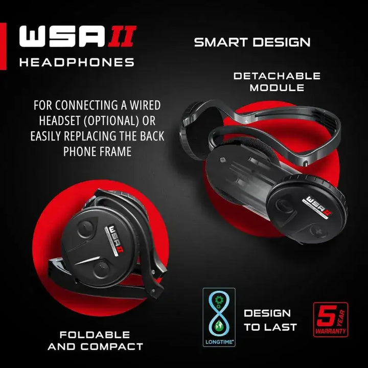 XP - WSA II Trådløse Hodetelefoner til DEUS II - Game-On.no