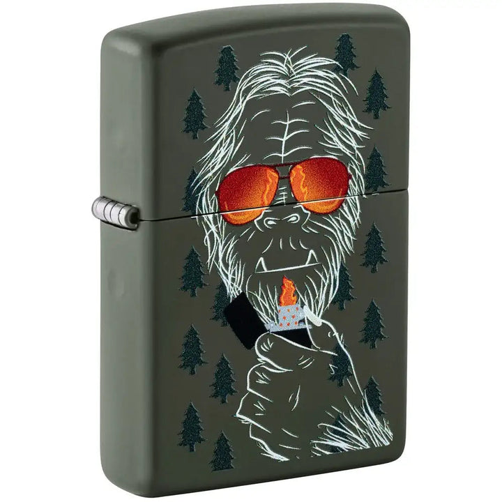 Zippo Lighter - Zipsquatch (Yeti) Design - Game-On.no