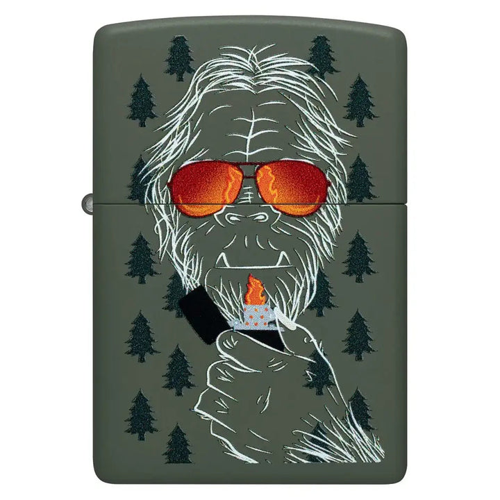 Zippo Lighter - Zipsquatch (Yeti) Design - Game-On.no