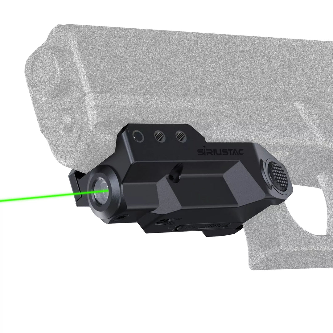 Micro Laser Vert pour Armes - 21mm <tc>Rail</tc> - Rechargeable