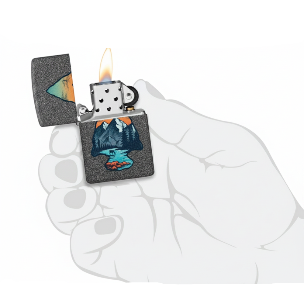 Zippo Mountain Design Lighter