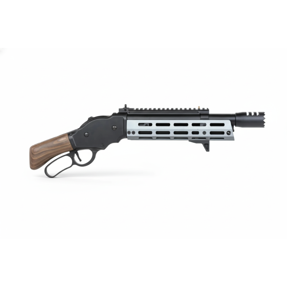 Golden Eagle AT8701 Lever Action Gas Softgun Hagle - Grå/Tre