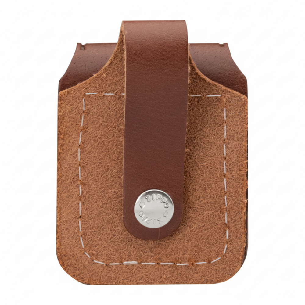 Zippo - Support Zippo original avec clip - MARRON