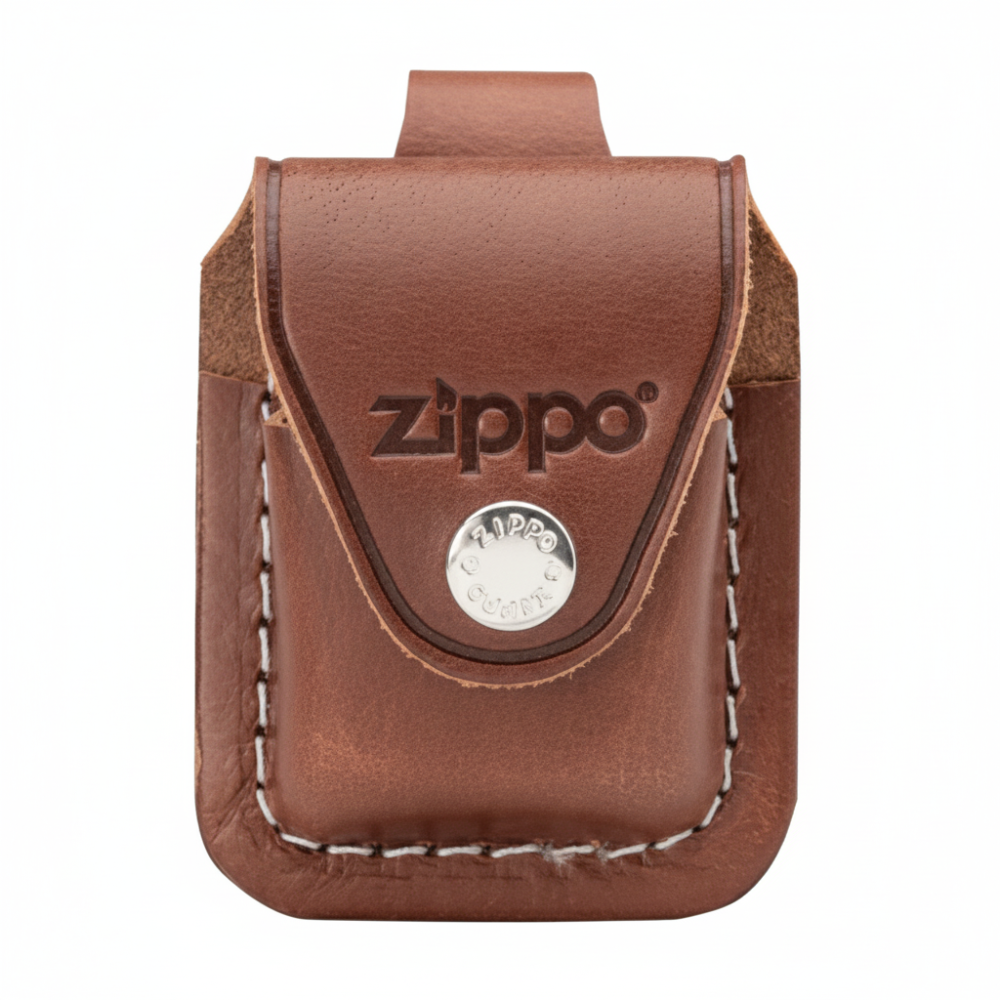Zippo - Support Zippo original avec clip - MARRON