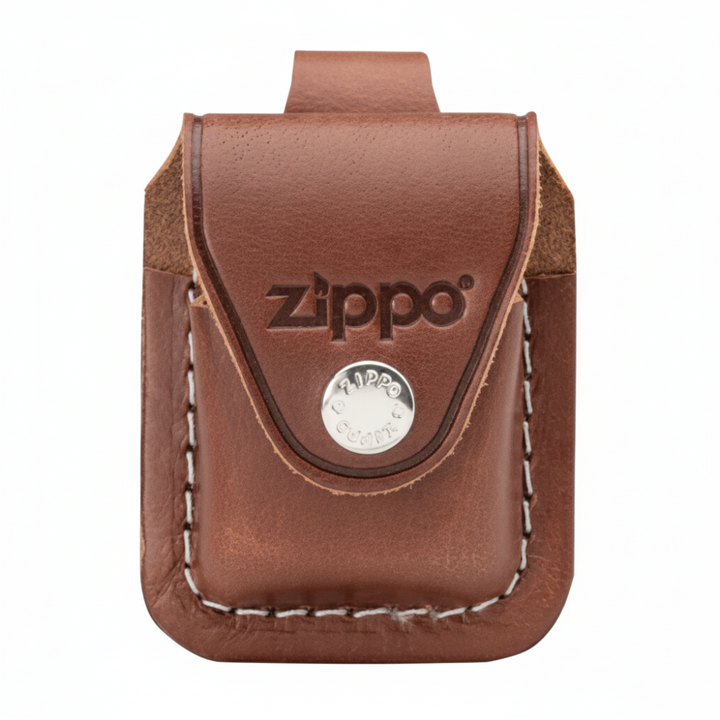 Zippo - Support Zippo original avec clip - MARRON