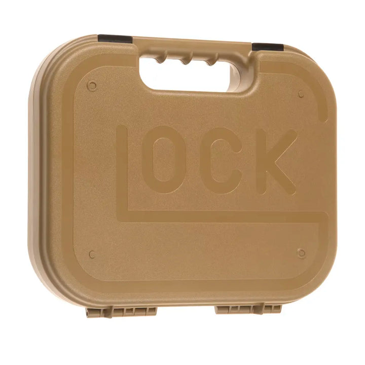 Étui pour pistolet Glock - Plastique dur et mousse - Tan