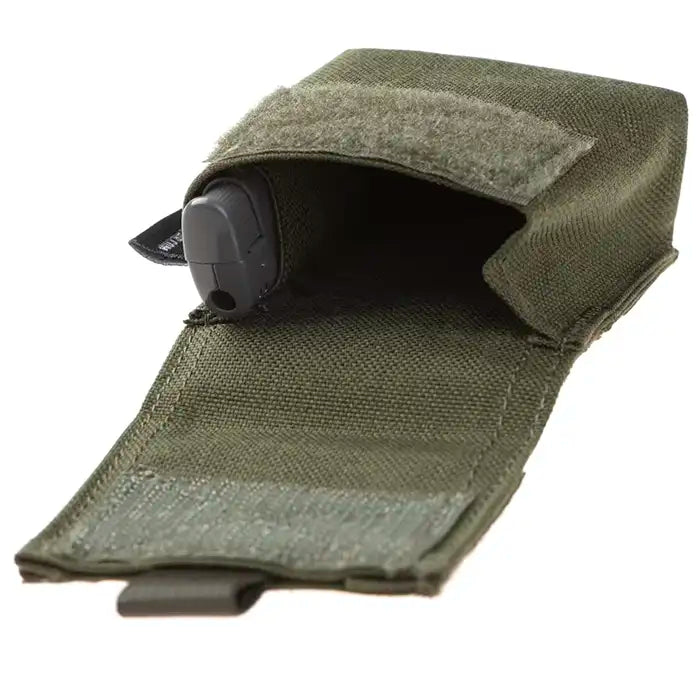 Pochette tactique à priser - Pochette Molle pour boîte à tabac à priser - Vert olive
