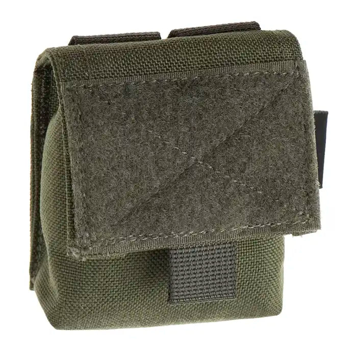 Pochette tactique à priser - Pochette Molle pour boîte à tabac à priser - Vert olive