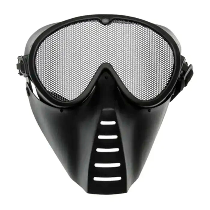 Masque avec Gitter-Grid - Noir