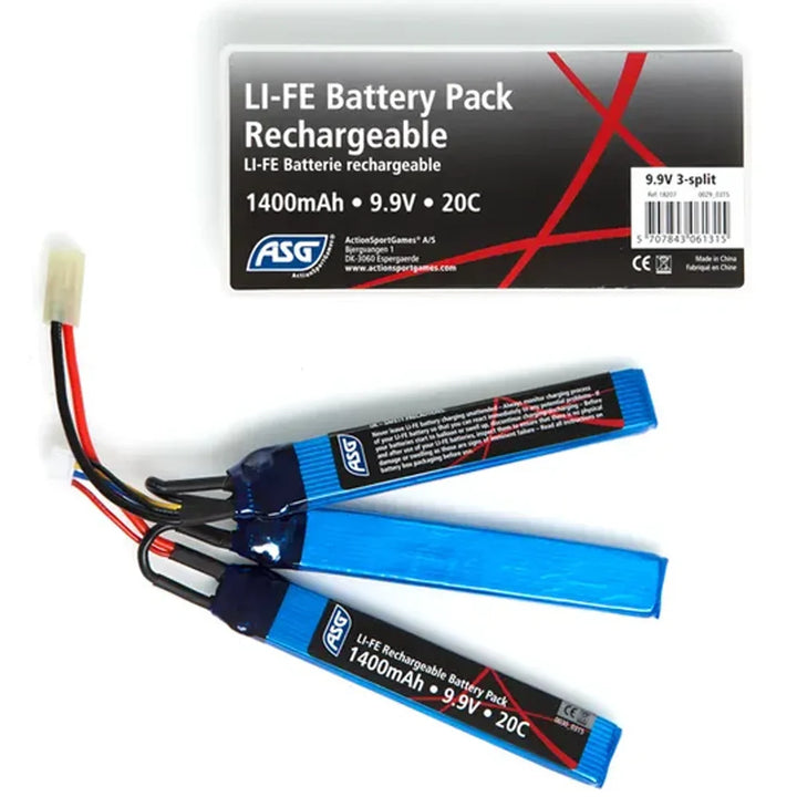 Batterie - Li-Fe 9,9V 1400 - Bâtons