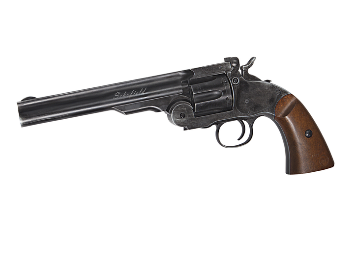 Revolver Schofield No.3 - Plombs de 4,5 mm - Noir vieilli