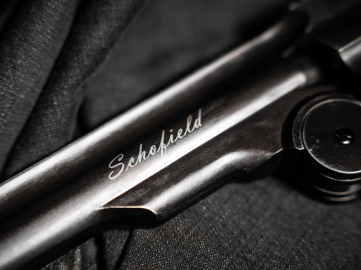 Revolver Schofield No.3 - Plombs de 4,5 mm - Noir vieilli