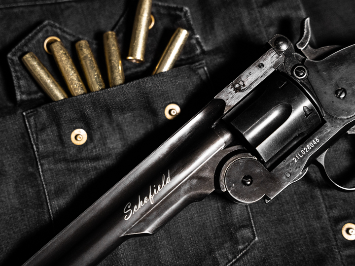 Revolver Schofield No.3 - Plombs de 4,5 mm - Noir vieilli