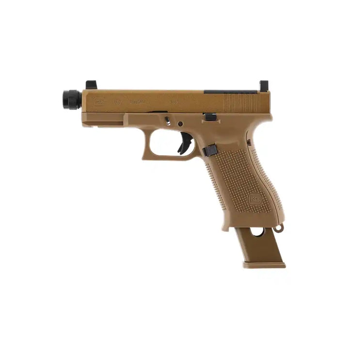 Pistolet softgun alimenté au CO2 Glock 19X MOS avec Blowback - Coyote