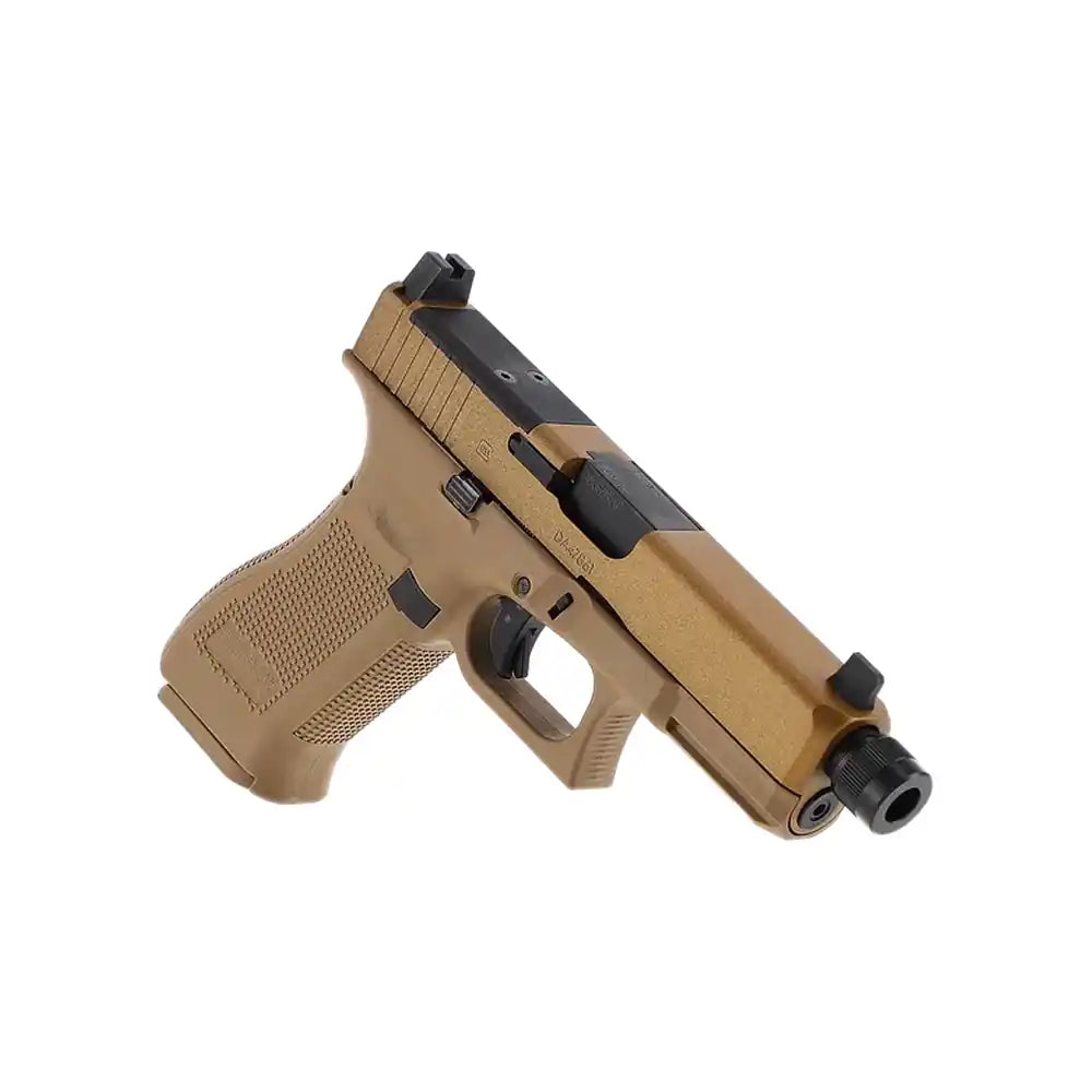 Pistolet softgun alimenté au CO2 Glock 19X MOS avec Blowback - Coyote