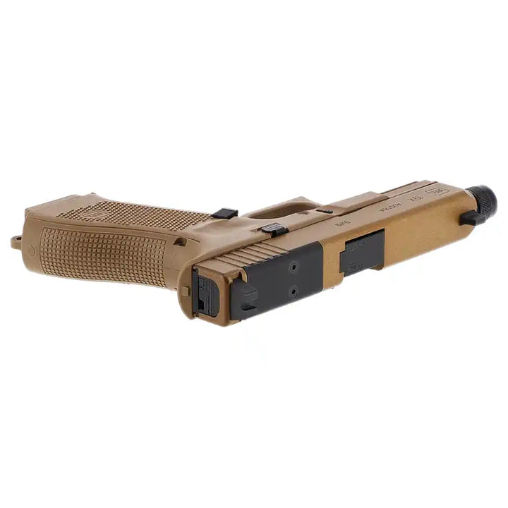 Pistolet softgun alimenté au CO2 Glock 19X MOS avec Blowback - Coyote
