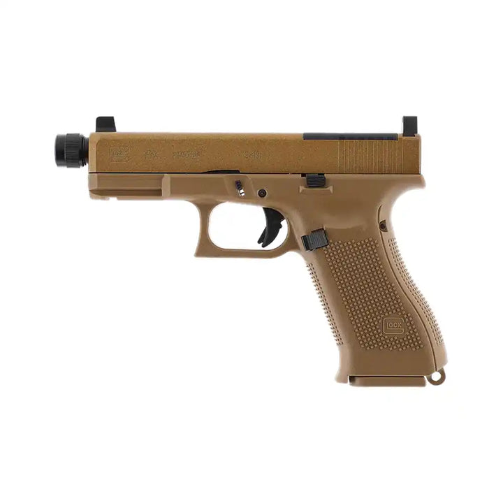 Pistolet softgun alimenté au CO2 Glock 19X MOS avec Blowback - Coyote