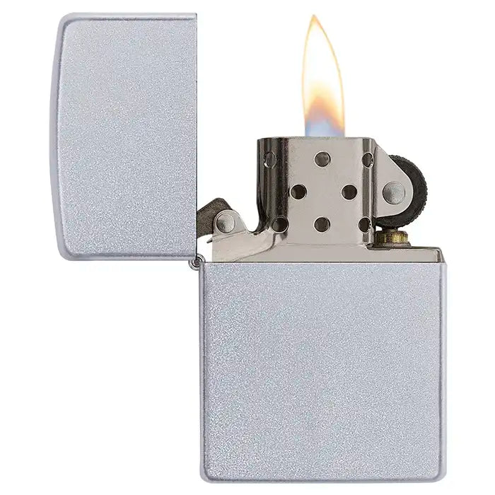 Briquet Zippo - Chrome satiné classique