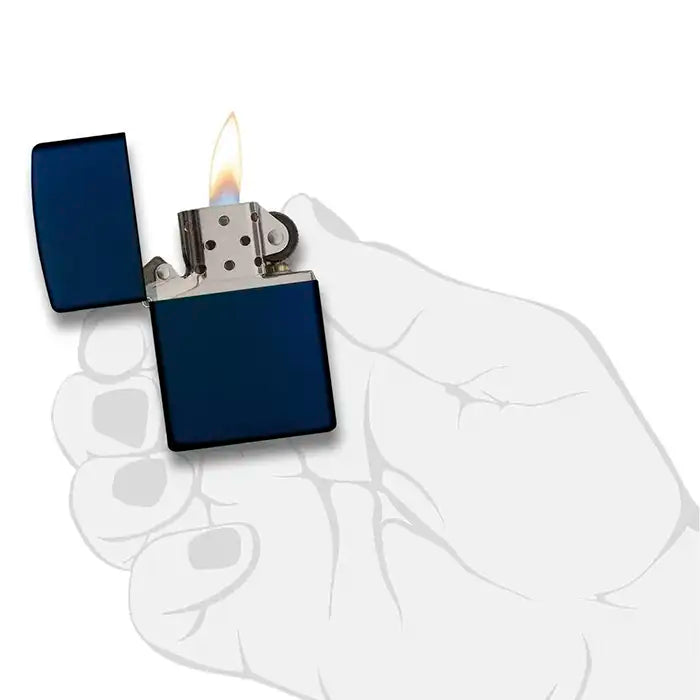Briquet Zippo - Bleu Marine (Bleu Marine Mat)