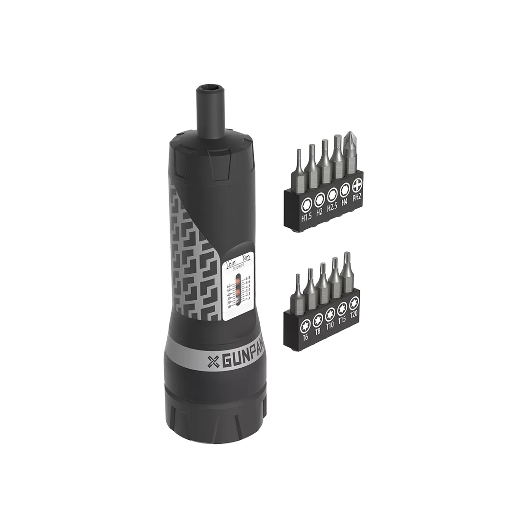 Tournevis dynamométrique avec embouts remplaçables - 1,1 - 6,8 Nm