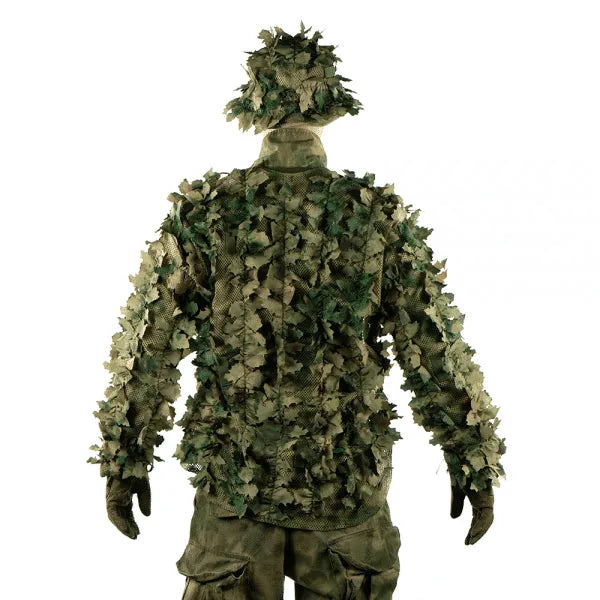 3D Ghillie / Kamuflasjedrakt 2.0 med Skulderfeste - Amber og Everglade - Game-On.no