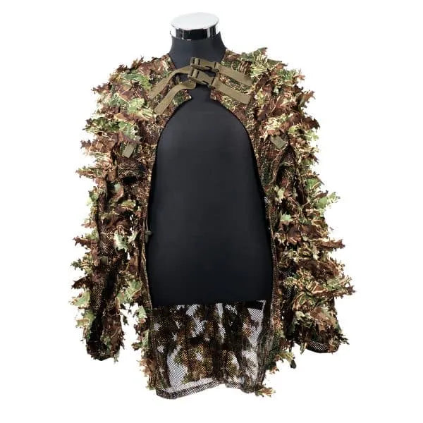 3D Ghillie / Kamuflasjedrakt 2.0 med Skulderfeste - Amber og Everglade - Game-On.no