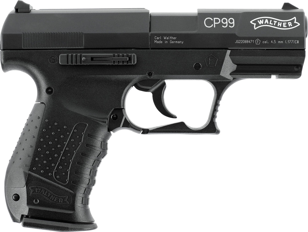 Walther CP99 - Pistolet à air comprimé CO2 Noir - Plombs 4,5 mm