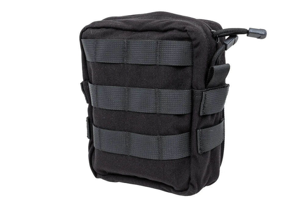 Specna Arms Cargo Utstyrslomme - Sort - bakside med MOLLE