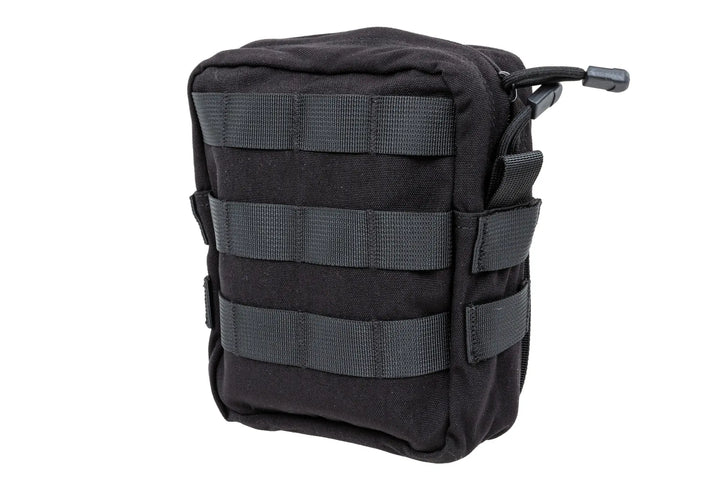 Specna Arms Cargo Utstyrslomme - Sort - bakside med MOLLE