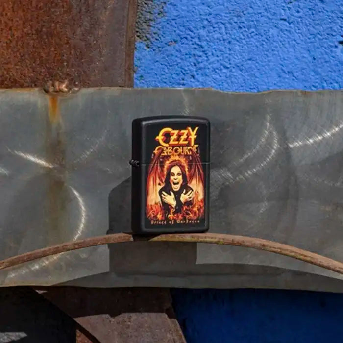 Zippo - Ozzy Osbourne "Prince of Darkness" - Briquet Noir Mat