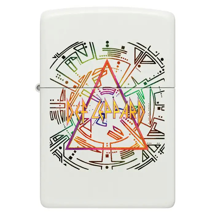 Zippo - Def Leppard « Hysteria » Motif - Briquet qui brille dans le noir