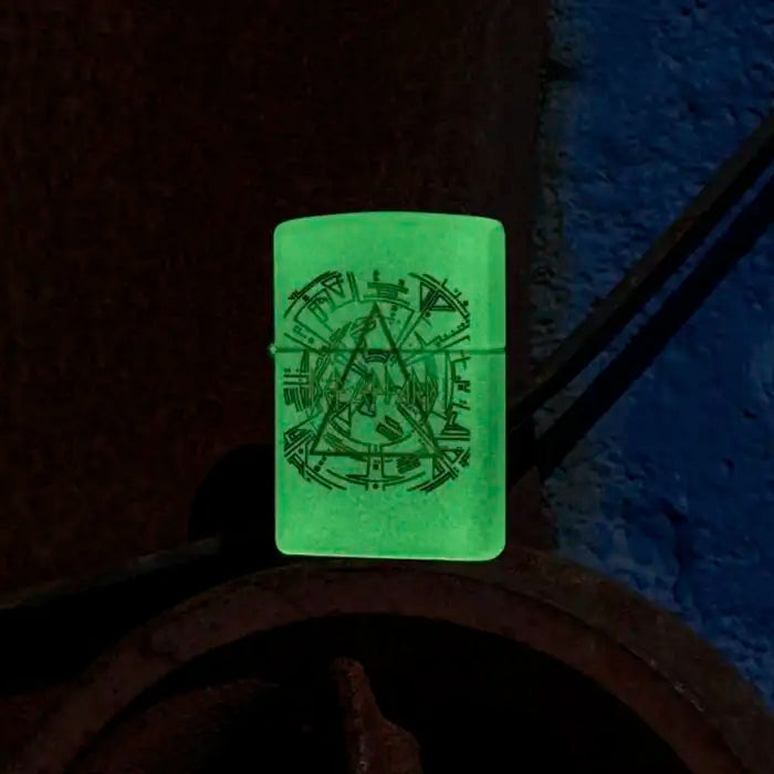 Zippo - Def Leppard « Hysteria » Motif - Briquet qui brille dans le noir