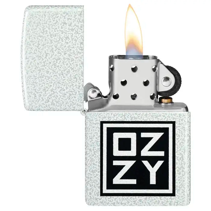 Zippo - Ozzy Osbourne "Ozzy Logo" - Briquet finition glacier