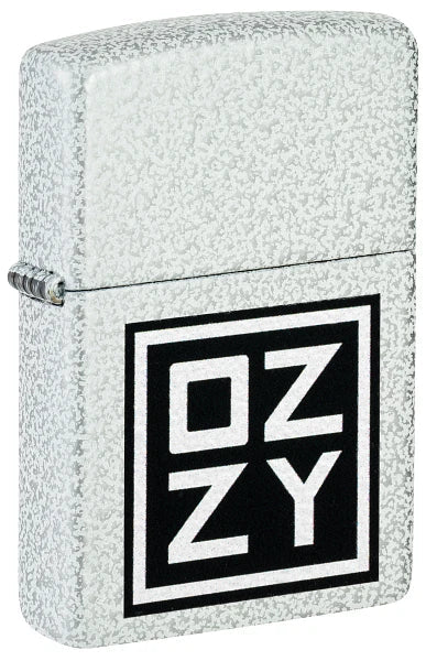 Zippo – Ozzy Osbourne «Ozzy Logo» – Glacier Finish Lighter