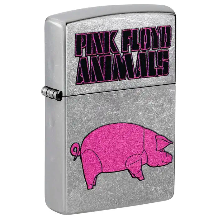 Zippo - Pink Floyd "Animaux" - Briquet Street Chrome
