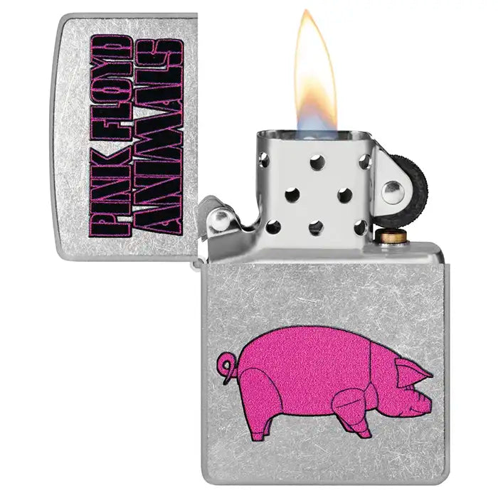Zippo - Pink Floyd "Animaux" - Briquet Street Chrome