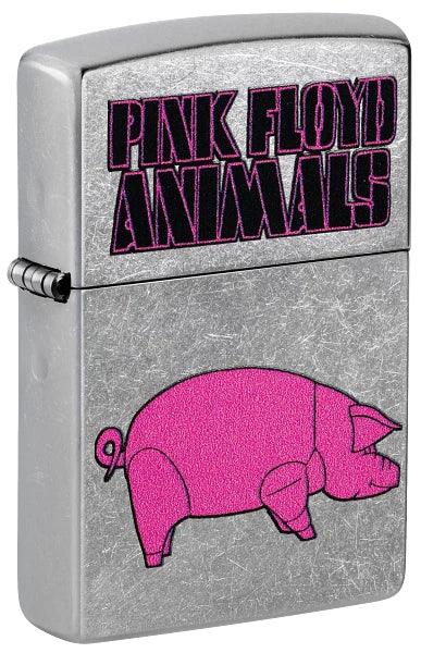 Zippo - Pink Floyd "Animaux" - Briquet Street Chrome