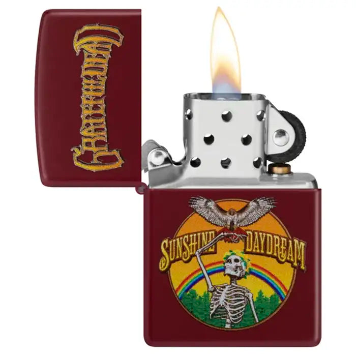 Zippo - Grateful Dead "Sunshine Daydream" - Briquet Merlot