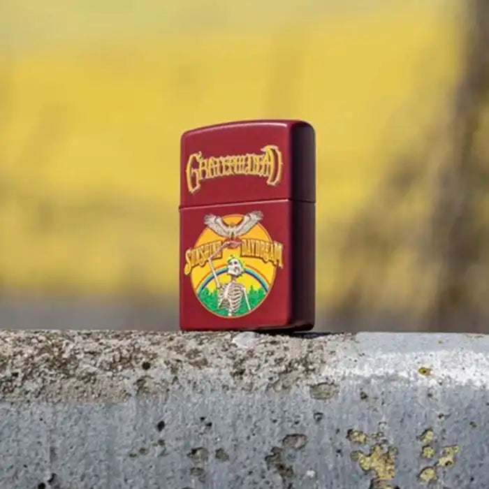 Zippo - Grateful Dead "Sunshine Daydream" - Briquet Merlot