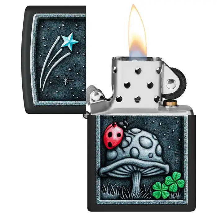 Briquet Zippo - Conception Coccinelle