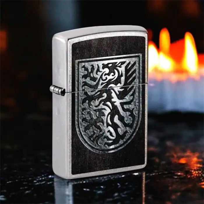 Briquet Zippo - Armoiries du Dragon