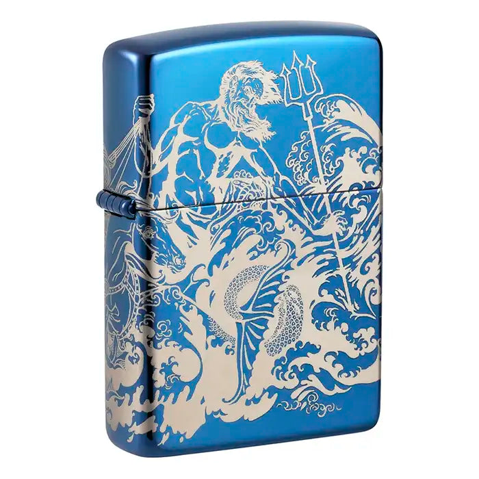 Briquet Zippo - Poséidon Atlantis Design