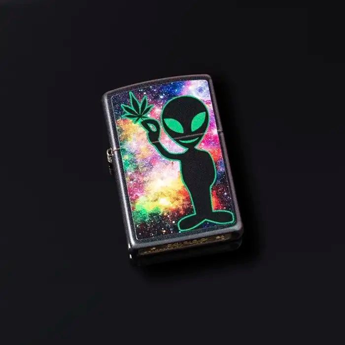 Briquet Zippo - Alien Design Irisé