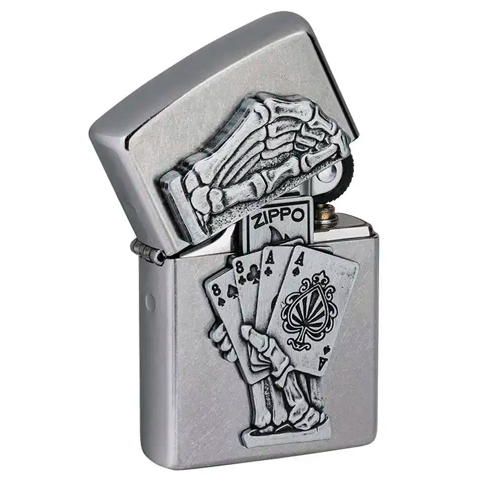 Briquet Zippo - Design 3D Main du Mort