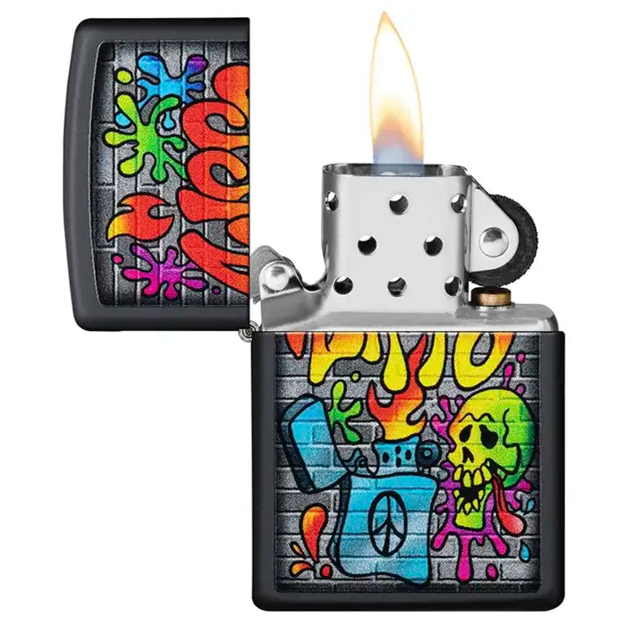Briquet Zippo - Design Street Art