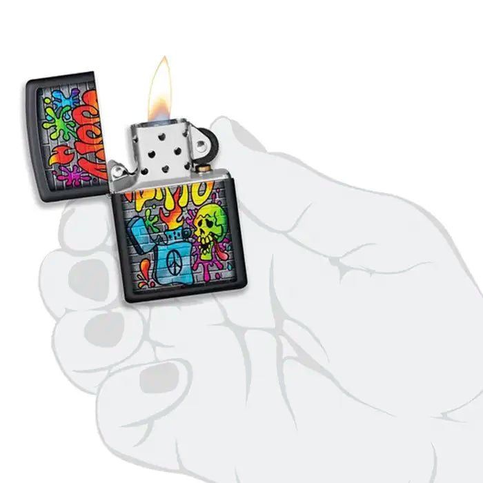 Briquet Zippo - Design Street Art