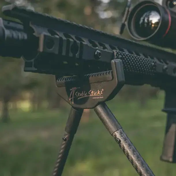 4Stable Sticks Essential Skytestokk – 4-Punkts Støtte - Karbonfiber - Game-On.no