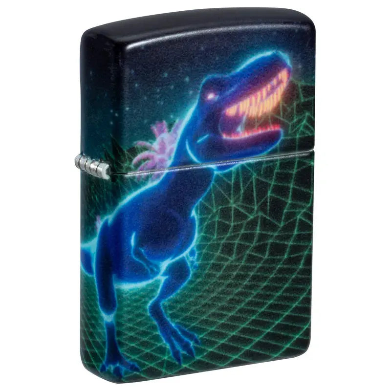 540 Cyber Dino Motiv - Lighter - Game-On.no